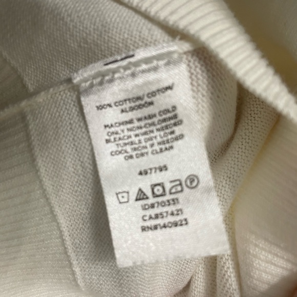 NWT Loft Button Up Women’s Cardigan Cream Ivory Colour Size Medium Capsule Piece - Picture 9 of 9